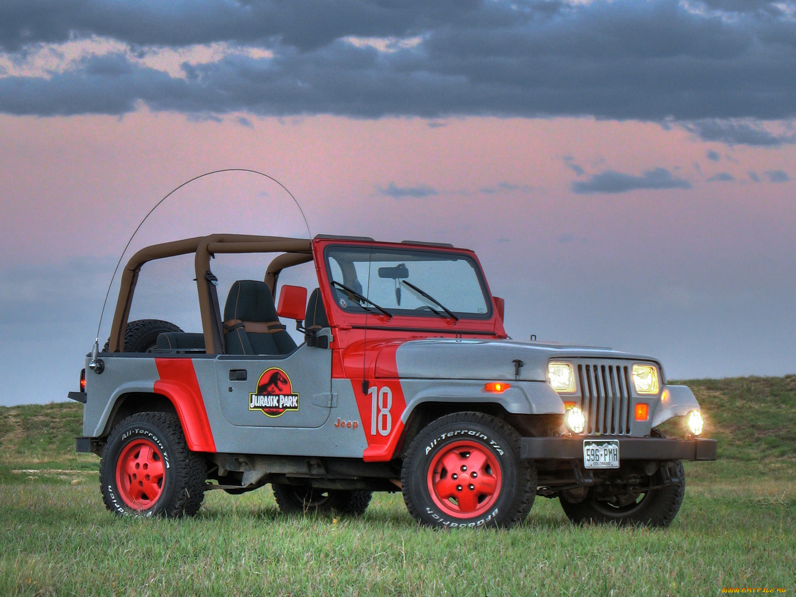 jeep, wrangler, jurassic, park, 